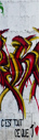Graff rouge&jaune